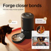 PETLIBRO AUTOMATIC CAT FEEDER CAMERA 1080P HD VIDEO 5G WIFI 2-WAY AUDIO - BLACK