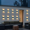 LED SOLAR WALL LAMP SOLAR WALL LIGHT OUTDOOR FENCE LIGHTS UP (WARM WHITE) 2PCS LED SOLAR WALL LAMP SOLAR WALL LIGHT OUTDOOR FENCE LIGHTS UP (WARM WHITE) 2PCS