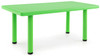 AXIDOU 24''W X 48" L KIDS TABLE - TODDLERS 1-8 YEARS OLD - GREEN