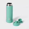 ALL IN MOTION 24OZ STAINLESS STEEL VACUUM INSULATED WATER BOTTLE - SOFT GREEN ALL IN MOTION 24OZ STAINLESS STEEL VACUUM INSULATED WATER BOTTLE - SOFT GREEN