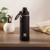 ALL IN MOTION 24OZ VACUUM INSULATED STAINLESS STEEL WATER BOTTLE - BLACK ALL IN MOTION 24OZ VACUUM INSULATED STAINLESS STEEL WATER BOTTLE - BLACK