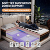 OVWYK QUEEN MATTRESS 12 INCH MATTRESS HYBRID MEDIUM FIRM 365-NIGHT TRIAL New
