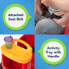 SIMPLAY3 ROLL AND STROLL QUIET RIDE-ON TODDLER TOY PUSH CAR SEATBELT RED SIMPLAY3 ROLL AND STROLL QUIET RIDE-ON TODDLER TOY PUSH CAR SEATBELT RED