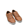 KENNETH COLE REACTION CROWN-ED KING LOW TOP SNEAKER COGNAC SIZE 9 - BROWN