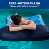 Aqua Oversized Contour Pool Float Lounge – Extra Large – Fabric-Covered Aqua Oversized Contour Pool Float Lounge – Extra Large – Fabric-Covered