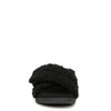 J0895F1001 VIONIC WOMEN'S RELAX II SLIPPER - SIZE: 9 - BLACK SHEARLING