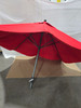 CALIFORNIA UMBRELLA 9' ROUND ALUMINUM MARKET UMBRELLA - LOGO RED