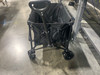 GENERIC COLLAPSIBLE FOLDING WAGON CART TERRAIN WHEELS BRAKES HEAVY DUTY - BLACK