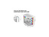 DIYPC ARGB-N3-W White USB3.0/ Type C Tempered Glass E-ATX /ATX Dual Chamber
