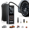 BOTMAX TIRE INFLATOR PORTABLE AIR COMPRESSOR AIR PUMP 160 PSI - BLACK