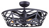 CANARM CF24MAU3BK CEILING FAN - 24" MATTE BLACK STYLISH DOWNROD MOUNT