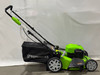 GREENWORKS 40V 21" CORDLESS BRUSHLESS PUSH MOWER, TOOL ONLY, LMF413 - GREEN