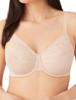 WACOAL WOMEN'S PLUS SIZE VISUAL EFFECTS BRA, 857210 - SIZE: 38DDD - COLOR: SAND