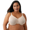 857210 WACOAL WOMEN VISUAL EFFECTS MINIMIZER BRA, SAND, 38DD New