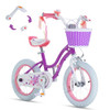 RoyalBaby Girls Bike EZ Bike Stargirl Training Free Balance Pedal Easy Learning