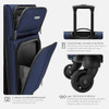 U.S. Traveler Anzio Softside Expandable Spinner Luggage, Navy, Carry-on 22-Inch New U.S. Traveler Anzio Softside Expandable Spinner Luggage, Navy, Carry-on 22-Inch New