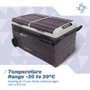 BLUEFIN ICE-CACHE-75L PORTABLE TRAVEL FRIDGE ADVANCED COOLING - BLACK BLUEFIN ICE-CACHE-75L PORTABLE TRAVEL FRIDGE ADVANCED COOLING - BLACK