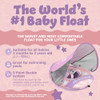 MAMBOBABYFLOAT Light Traveler 2025, Safe, Comfortable, Canopy, B503-66332 - PINK MAMBOBABYFLOAT Light Traveler 2025, Safe, Comfortable, Canopy, B503-66332 - PINK