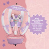 MAMBOBABYFLOAT Light Traveler 2025, Safe, Comfortable, Canopy, B503-66332 - PINK MAMBOBABYFLOAT Light Traveler 2025, Safe, Comfortable, Canopy, B503-66332 - PINK