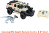 Matchbox RC Jurassic World Dominion Jeep Gladiator, 6-inch Dracorex, Claw Matchbox RC Jurassic World Dominion Jeep Gladiator, 6-inch Dracorex, Claw