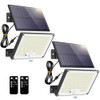 Solar Lights for Outside, 172LED 3Modes Split Motion Sensor Outdoor Lights