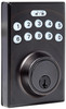 AMAZON BASICS ELECTRONIC KEYPAD DEADBOLT DOOR LOCK KEYLESS ENTRY - OIL BRONZE New