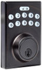AMAZON BASICS ELECTRONIC KEYPAD DEADBOLT DOOR LOCK KEYLESS ENTRY - OIL BRONZE New