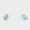 SUN SQUAD WATER HAMMOCK POOL LOUNGER - TEAL/BLUE/WHITE (BLUE STRIPES)