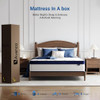 AVENCO KING MATTRESS|HYBRID KING SIZE MATTRESS IN A BOX 12 INCH KING MATTRESS New