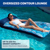 Aqua Oversized Contour Pool Float Lounge Extra Large Inflatable AZL19072 - Blue New Aqua Oversized Contour Pool Float Lounge Extra Large Inflatable AZL19072 - Blue New