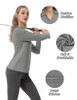 FKEEP WOMEN TENNIS GOLF SHIRT LONG SLEEVED TOP SPORT ACTIVEWEAR LIGHT GREY M FKEEP WOMEN TENNIS GOLF SHIRT LONG SLEEVED TOP SPORT ACTIVEWEAR LIGHT GREY M