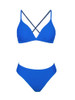 CUPSHE BIKINI TWO PIECE SWIMSUITS WOMEN M CAA12C2K035TT-CBLTBLUE