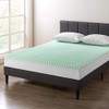 BEST PRICE MATTRESS 2 INCH EGG CRATE MEMORY FOAM MATTRESS TOPPER GREEN New