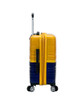 ROCKLAND MELBOURNE HARDSIDE EXPANDABLE SPINNER WHEEL, CARRY-ON 20" - NAVY/YELLOW New ROCKLAND MELBOURNE HARDSIDE EXPANDABLE SPINNER WHEEL, CARRY-ON 20" - NAVY/YELLOW New