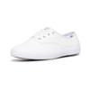KEDS WOMEN'S CHAMPION LEATHER LACE UP SNEAKER - SIZE: WOMEN 9 - WHITE