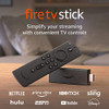 AMAZON FIRE TV STICK AMAZON ALEXA VOICE REMOTE, S3L46N - BLACK New