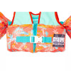 SPEEDO SPLASH JAMMER YOUTH LIFE VEST 33-55 LBS BUCKLE CLOSURE - CORAL/TEAL New