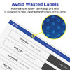 AVERY DURABLE WATERPROOF WRAPAROUND RECTANGLE LABELS, 1-1/4" X 9-3/4", NEW New AVERY DURABLE WATERPROOF WRAPAROUND RECTANGLE LABELS, 1-1/4" X 9-3/4", NEW New
