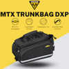 TOPEAK MTX 2.0 TRUNKBAG REAR BICYCLE BAG SPACIOUS STORAGE AND EASY MOUNTING New TOPEAK MTX 2.0 TRUNKBAG REAR BICYCLE BAG SPACIOUS STORAGE AND EASY MOUNTING New