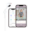 IBABY SMART BREATHING MONITOR WITH CAMERA AUDIO I2 WI-FI VIDEO - WHITE