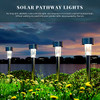 SOLPEX 12 Pack Solar Outdoor Lights Pathway, Stainless Steel Solar Lights SOLPEX 12 Pack Solar Outdoor Lights Pathway, Stainless Steel Solar Lights