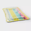 SUN SQUAD VIBES SPLASH PAD WATER LIGHTWEIGHT NOVELTY FLOAT - YELLOW/RED/TEAL