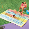 SUN SQUAD VIBES SPLASH PAD WATER LIGHTWEIGHT NOVELTY FLOAT - YELLOW/RED/TEAL