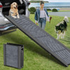 HERCCRETA WIGGE DOG RAMP FOR CAR 71" EXTRA LONG & 17.2" WIDE FOLDING DOG RAMPS