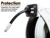 REELWORKS OIL HOSE REEL RETRACTABLE 1/2" INCH X 50' FOOT M860154 - WHITE