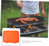 LABRIMP HEAVY DUTY SILICONE GRIDDLE MAT REUSABLE GRIDDLE COVER - ORANGE
