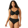 WACOAL WOMEN'S AWARENESS FULL FIGURE UNDERWIRE BRA WOMEN 38DD BLACK New