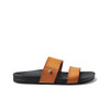 CJ2827 REEF WOMEN'S, CUSHION VISTA SLIDE, SIZE WOMEN 8 (JP W25) - COGNAC BLACK