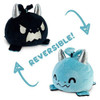 TeeTurtle - The Original Reversible Dragon Plushie - Blue + Black TeeTurtle - The Original Reversible Dragon Plushie - Blue + Black