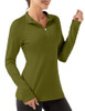 Fkeep Women's Long Sleeve Polo Shirt UPF 50 Sun Protection Mustard Yellow S New Fkeep Women's Long Sleeve Polo Shirt UPF 50 Sun Protection Mustard Yellow S New